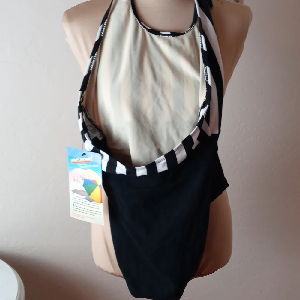 NWT Sun Streak by Newport News One Piece Swimsuit - Picture 3 of 10